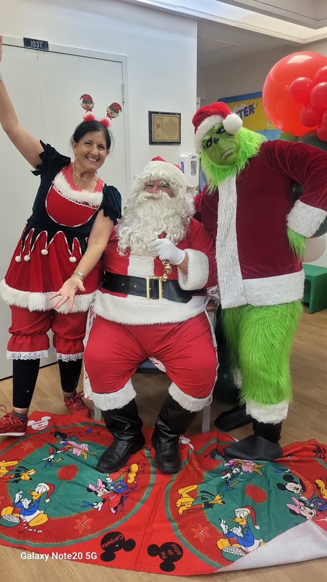 Papa Noel at a holiday appearance